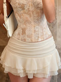 chiffron skirt