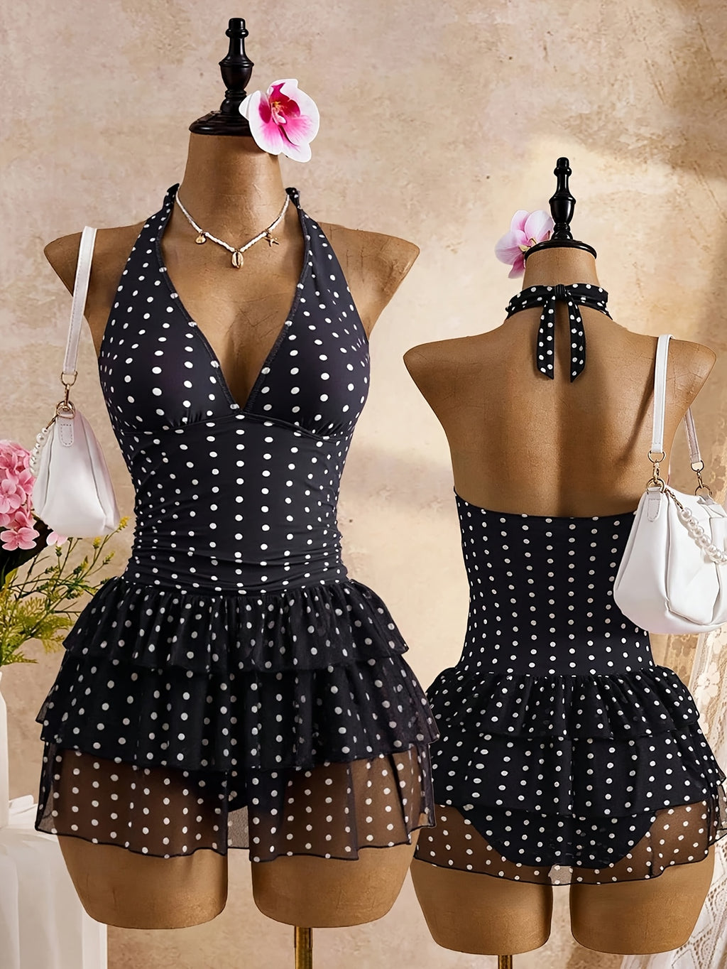 ruffle skirt bathing suit