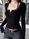 button up bow tie long sleeve - dresscoquette