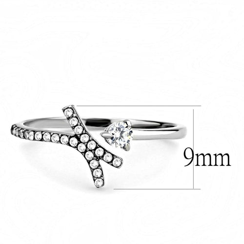 petite stone ring
