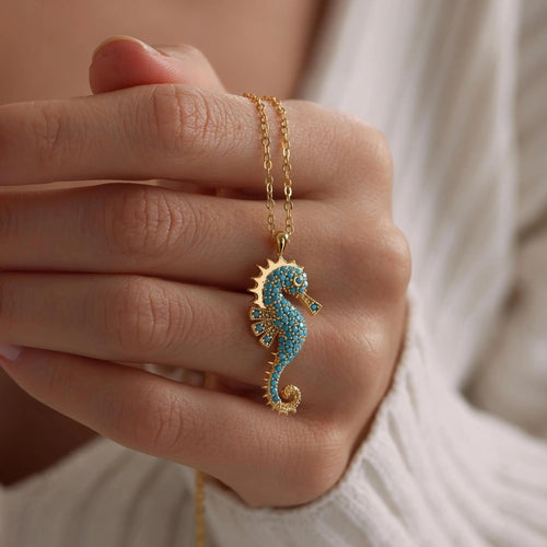 seahorse necklace