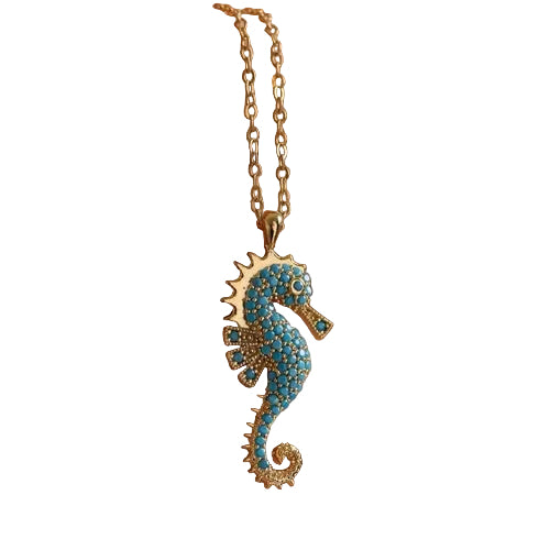 seahorse necklace