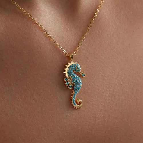 seahorse necklace