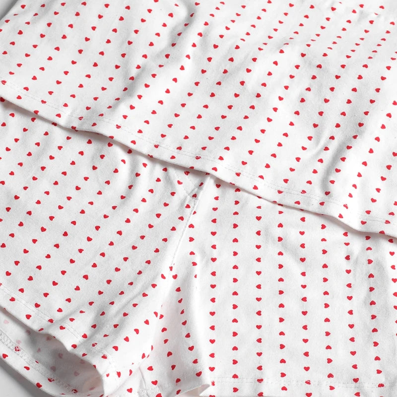 heart pyjamas lace