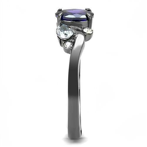 purple stoned ring