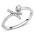petite stone ring