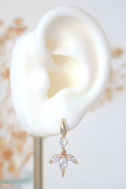 leaf earrings