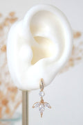 leaf earrings
