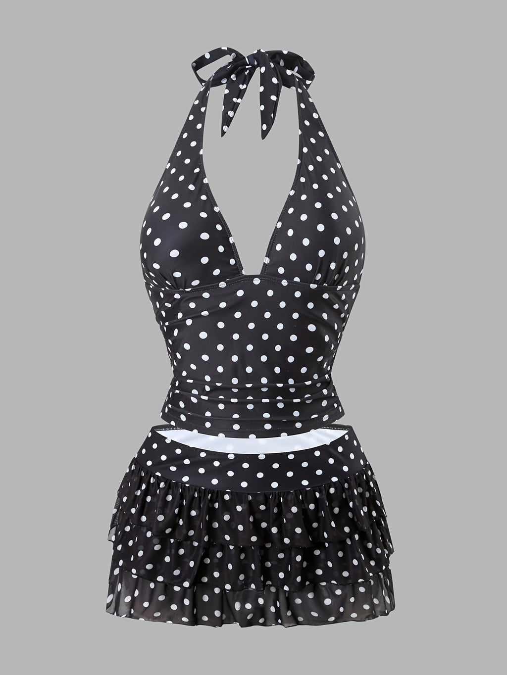 tankini bathing suit neck-holder