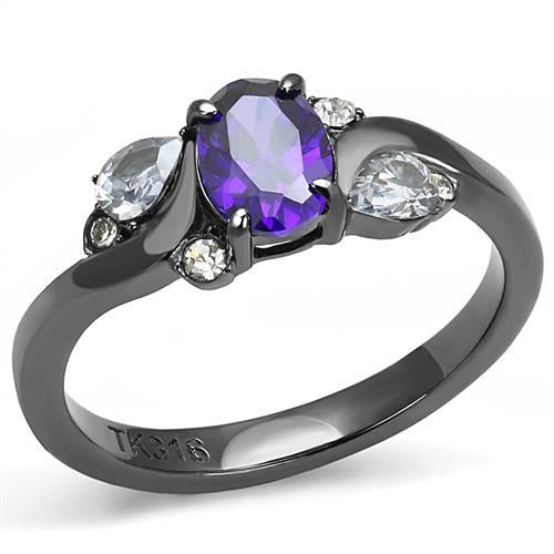lilac stone ring