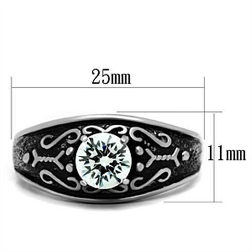 blackened ring